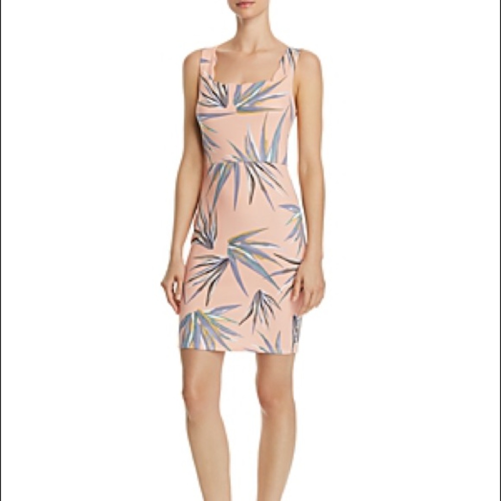 Bloomingdales exclusive Aqua bodycon dress XS NWT